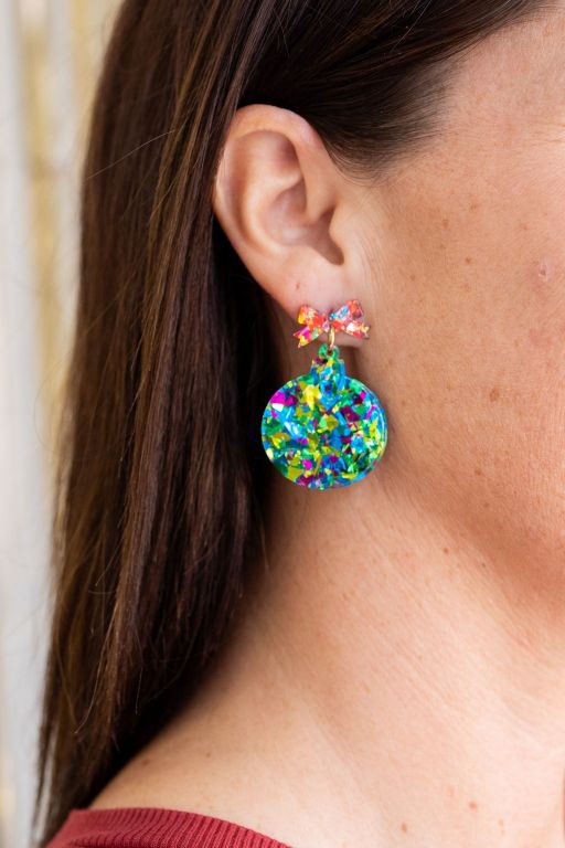 Christmas Ornament - Green Sparkle