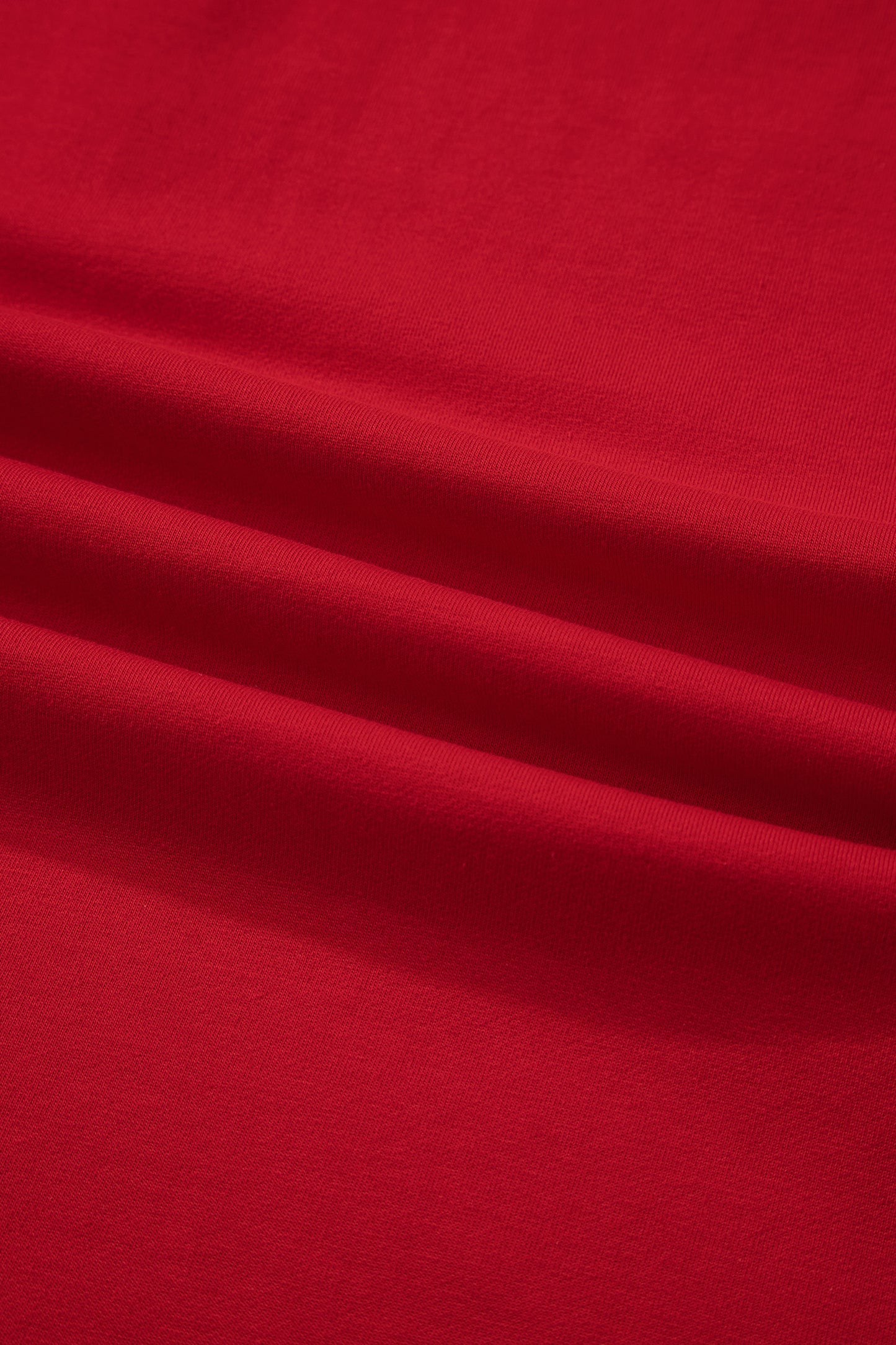 Fiery Red Contrast Trim Button V Neck Ribbon Bow Knot Waist 2pcs Lounge Pant Set